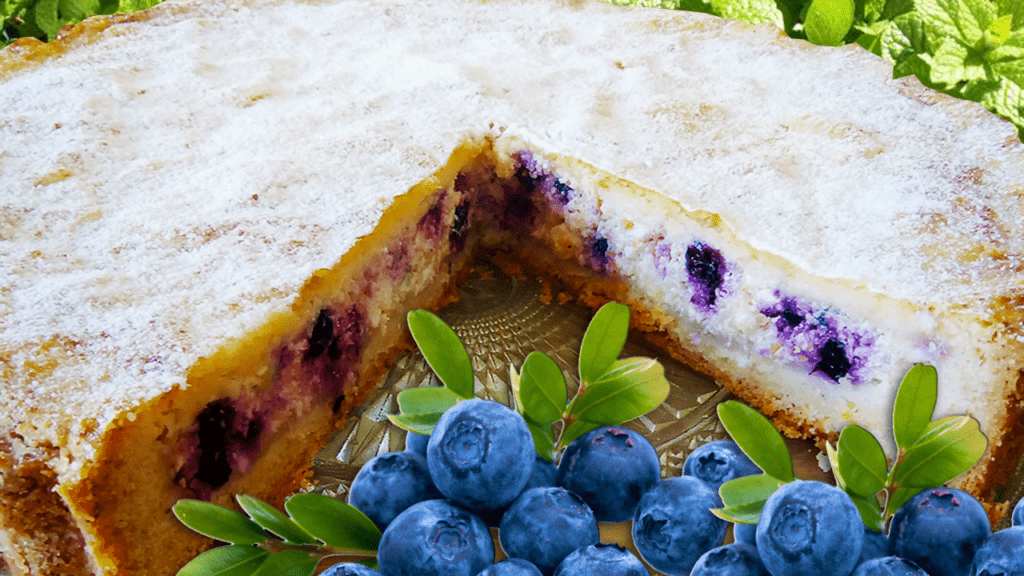 Baked Blueberry Cheesecake Recipe