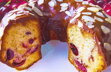 Old-Fashioned Cherry Fruit Cake Recipe with Chocolate Glaze<span class="rmp-archive-results-widget "><i class=" rmp-icon rmp-icon--ratings rmp-icon--star rmp-icon--full-highlight"></i><i class=" rmp-icon rmp-icon--ratings rmp-icon--star rmp-icon--full-highlight"></i><i class=" rmp-icon rmp-icon--ratings rmp-icon--star rmp-icon--full-highlight"></i><i class=" rmp-icon rmp-icon--ratings rmp-icon--star rmp-icon--full-highlight"></i><i class=" rmp-icon rmp-icon--ratings rmp-icon--star rmp-icon--half-highlight js-rmp-replace-half-star"></i> <span>4.5 (10)</span></span>