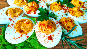 How to Make Spicy Deviled Eggs | My Easy Cold Appetizer Recipes #061