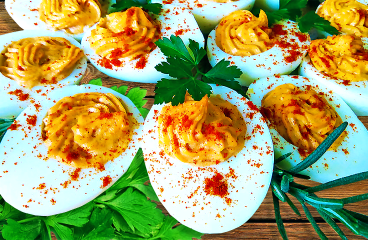 How to Make Spicy Deviled Eggs | My Easy Cold Appetizer Recipes #061<span class="rmp-archive-results-widget "><i class=" rmp-icon rmp-icon--ratings rmp-icon--star rmp-icon--full-highlight"></i><i class=" rmp-icon rmp-icon--ratings rmp-icon--star rmp-icon--full-highlight"></i><i class=" rmp-icon rmp-icon--ratings rmp-icon--star rmp-icon--full-highlight"></i><i class=" rmp-icon rmp-icon--ratings rmp-icon--star rmp-icon--full-highlight"></i><i class=" rmp-icon rmp-icon--ratings rmp-icon--star rmp-icon--full-highlight"></i> <span>4.8 (5)</span></span>