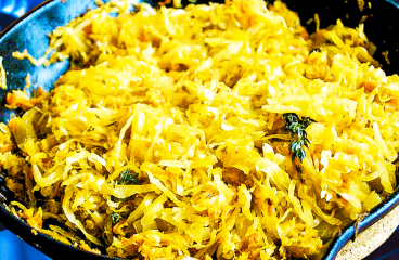 Easy Pan-Fried Sauerkraut Recipe {How to Cook Sauerkraut on the Stove}<span class="rmp-archive-results-widget "><i class=" rmp-icon rmp-icon--ratings rmp-icon--star rmp-icon--full-highlight"></i><i class=" rmp-icon rmp-icon--ratings rmp-icon--star rmp-icon--full-highlight"></i><i class=" rmp-icon rmp-icon--ratings rmp-icon--star rmp-icon--full-highlight"></i><i class=" rmp-icon rmp-icon--ratings rmp-icon--star rmp-icon--full-highlight"></i><i class=" rmp-icon rmp-icon--ratings rmp-icon--star rmp-icon--half-highlight js-rmp-replace-half-star"></i> <span>4.6 (12)</span></span>