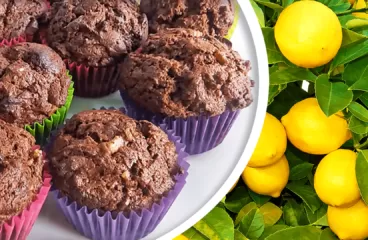 Lemon and Chocolate Muffins Recipe {Chocolate Lemon Muffins with Yogurt in 45 Minutes the Easy Way}<span class="rmp-archive-results-widget "><i class=" rmp-icon rmp-icon--ratings rmp-icon--star rmp-icon--full-highlight"></i><i class=" rmp-icon rmp-icon--ratings rmp-icon--star rmp-icon--full-highlight"></i><i class=" rmp-icon rmp-icon--ratings rmp-icon--star rmp-icon--full-highlight"></i><i class=" rmp-icon rmp-icon--ratings rmp-icon--star rmp-icon--full-highlight"></i><i class=" rmp-icon rmp-icon--ratings rmp-icon--star "></i> <span>4.2 (13)</span></span>