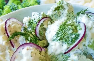 Broccoli Cauliflower Salad Appetizer Recipe in 20 Minutes the Easy Way<span class="rmp-archive-results-widget "><i class=" rmp-icon rmp-icon--ratings rmp-icon--star rmp-icon--full-highlight"></i><i class=" rmp-icon rmp-icon--ratings rmp-icon--star rmp-icon--full-highlight"></i><i class=" rmp-icon rmp-icon--ratings rmp-icon--star rmp-icon--full-highlight"></i><i class=" rmp-icon rmp-icon--ratings rmp-icon--star rmp-icon--full-highlight"></i><i class=" rmp-icon rmp-icon--ratings rmp-icon--star rmp-icon--full-highlight"></i> <span>4.8 (4)</span></span>