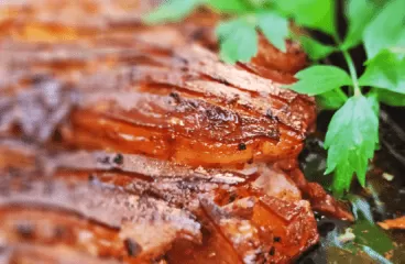 Oven-Roasted Pork Belly Crackling Recipe<span class="rmp-archive-results-widget "><i class=" rmp-icon rmp-icon--ratings rmp-icon--star rmp-icon--full-highlight"></i><i class=" rmp-icon rmp-icon--ratings rmp-icon--star rmp-icon--full-highlight"></i><i class=" rmp-icon rmp-icon--ratings rmp-icon--star rmp-icon--full-highlight"></i><i class=" rmp-icon rmp-icon--ratings rmp-icon--star rmp-icon--full-highlight"></i><i class=" rmp-icon rmp-icon--ratings rmp-icon--star rmp-icon--half-highlight js-rmp-remove-half-star"></i> <span>4.3 (7)</span></span>