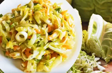 Authentic Jamaican Cabbage Salad Recipe Coleslaw in 10 Minutes the Easy Way<span class="rmp-archive-results-widget "><i class=" rmp-icon rmp-icon--ratings rmp-icon--star rmp-icon--full-highlight"></i><i class=" rmp-icon rmp-icon--ratings rmp-icon--star rmp-icon--full-highlight"></i><i class=" rmp-icon rmp-icon--ratings rmp-icon--star rmp-icon--full-highlight"></i><i class=" rmp-icon rmp-icon--ratings rmp-icon--star rmp-icon--full-highlight"></i><i class=" rmp-icon rmp-icon--ratings rmp-icon--star rmp-icon--half-highlight js-rmp-replace-half-star"></i> <span>4.6 (8)</span></span>