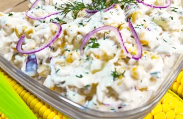Creamy Leftover Chicken and Corn Salad Recipe with Mayonnaise in 10 Minutes the Easy Way<span class="rmp-archive-results-widget "><i class=" rmp-icon rmp-icon--ratings rmp-icon--star rmp-icon--full-highlight"></i><i class=" rmp-icon rmp-icon--ratings rmp-icon--star rmp-icon--full-highlight"></i><i class=" rmp-icon rmp-icon--ratings rmp-icon--star rmp-icon--full-highlight"></i><i class=" rmp-icon rmp-icon--ratings rmp-icon--star rmp-icon--full-highlight"></i><i class=" rmp-icon rmp-icon--ratings rmp-icon--star rmp-icon--half-highlight js-rmp-replace-half-star"></i> <span>4.7 (6)</span></span>