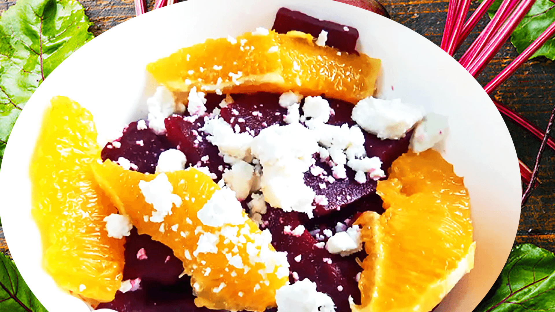 Simple Roasted Beet and Goat Cheese Salad (Beet Salad Recipe)