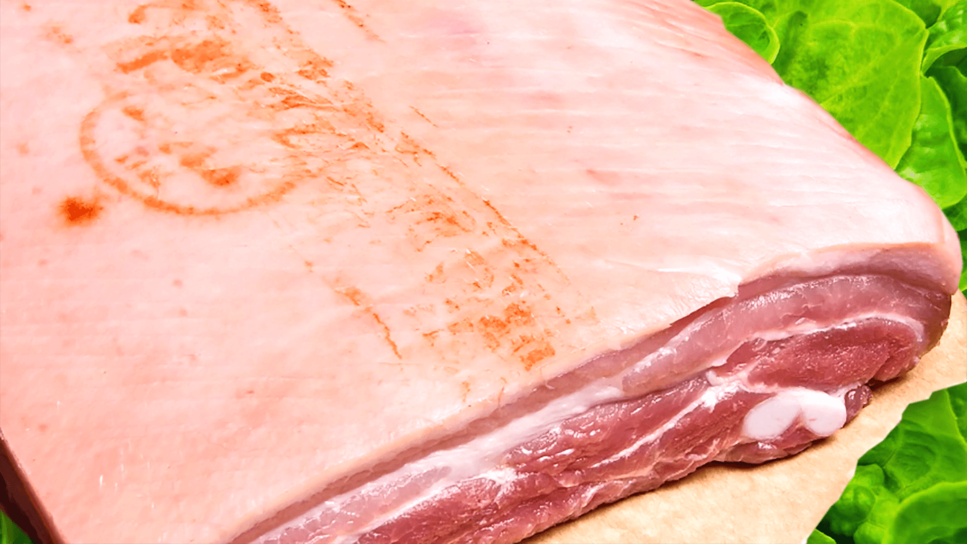 Raw Pork Belly