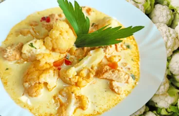 Vegetable Chicken Soup Recipe with Cauliflower and Sour Cream<span class="rmp-archive-results-widget "><i class=" rmp-icon rmp-icon--ratings rmp-icon--star rmp-icon--full-highlight"></i><i class=" rmp-icon rmp-icon--ratings rmp-icon--star rmp-icon--full-highlight"></i><i class=" rmp-icon rmp-icon--ratings rmp-icon--star rmp-icon--full-highlight"></i><i class=" rmp-icon rmp-icon--ratings rmp-icon--star rmp-icon--full-highlight"></i><i class=" rmp-icon rmp-icon--ratings rmp-icon--star rmp-icon--full-highlight"></i> <span>5 (5)</span></span>