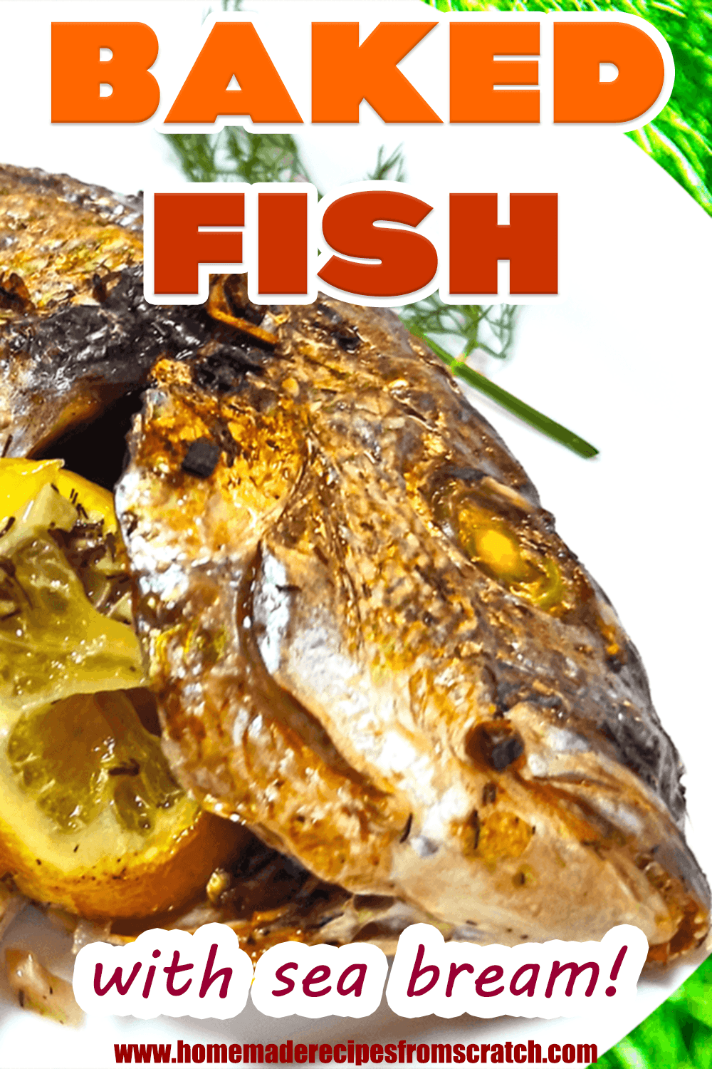 Oven-Baked Bream Fish