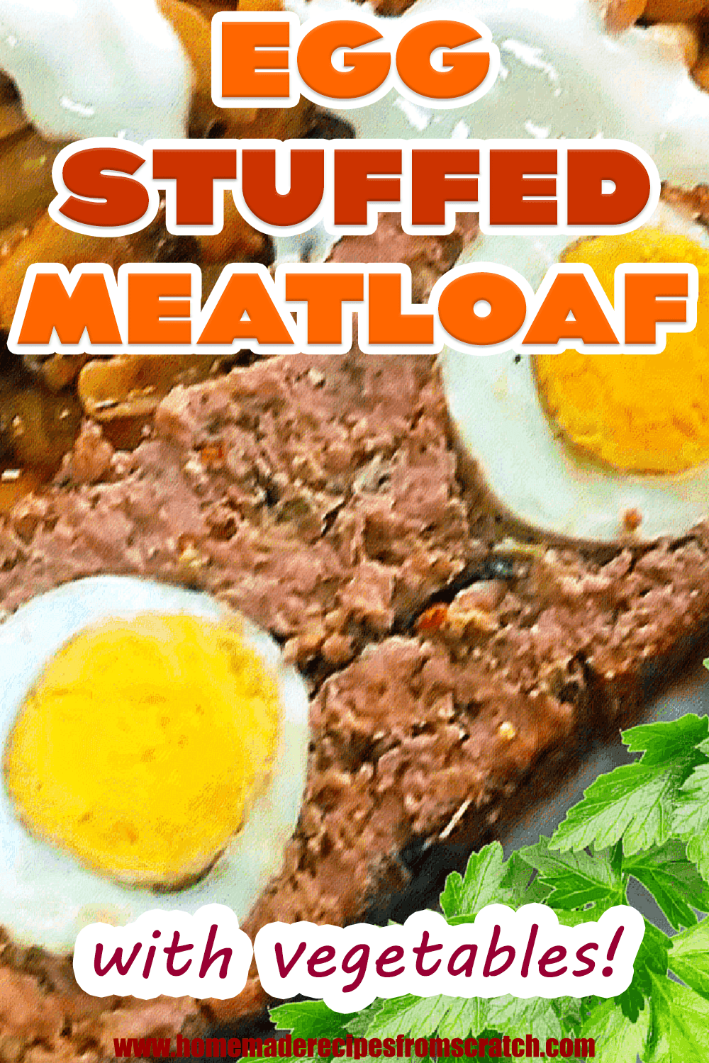 Classic Egg Stuffed Meatloaf