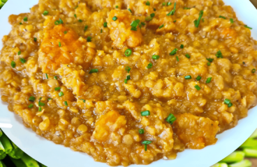 Easy Baked Pumpkin and Red Lentil Stew {Pumpkin Lentils Recipe #1}<span class="rmp-archive-results-widget "><i class=" rmp-icon rmp-icon--ratings rmp-icon--star rmp-icon--full-highlight"></i><i class=" rmp-icon rmp-icon--ratings rmp-icon--star rmp-icon--full-highlight"></i><i class=" rmp-icon rmp-icon--ratings rmp-icon--star rmp-icon--full-highlight"></i><i class=" rmp-icon rmp-icon--ratings rmp-icon--star rmp-icon--full-highlight"></i><i class=" rmp-icon rmp-icon--ratings rmp-icon--star rmp-icon--full-highlight"></i> <span>5 (5)</span></span>