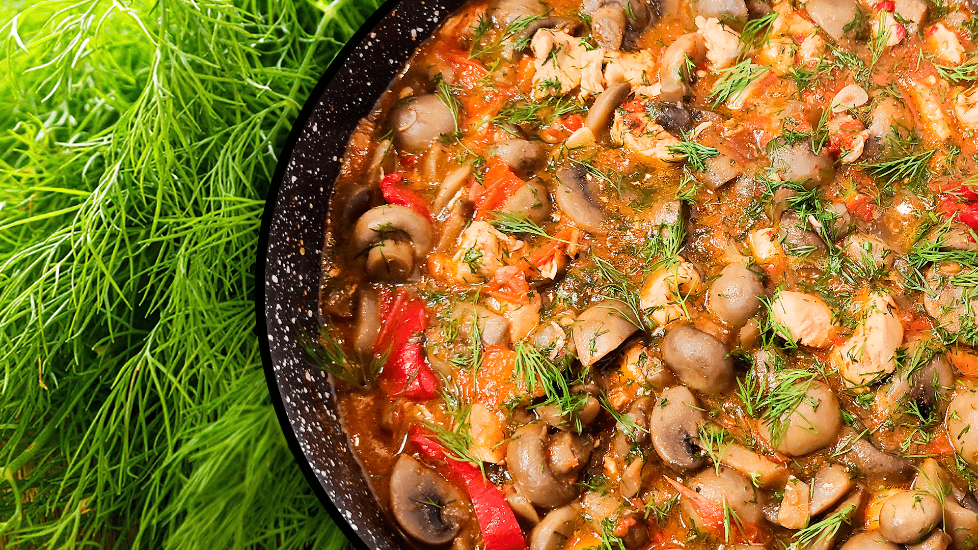 Easy Chicken Stew with Mushrooms