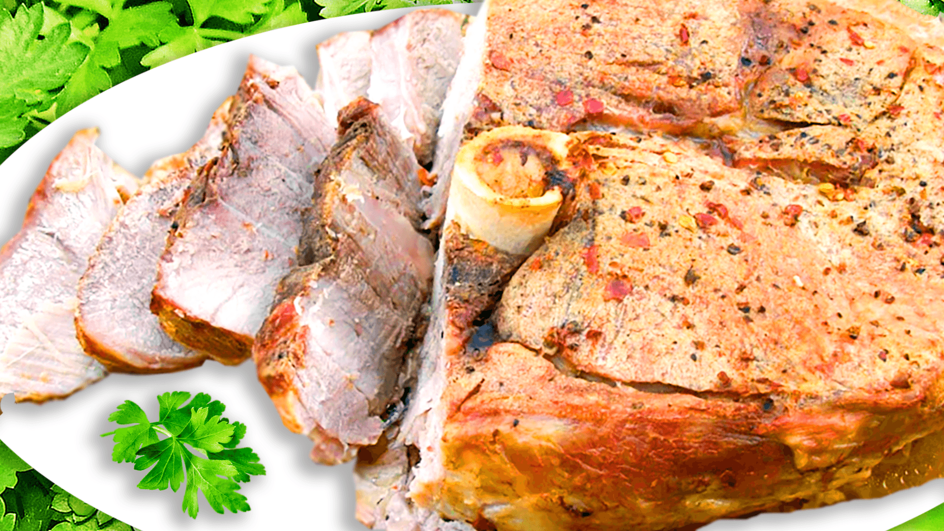 Oven-Baked Ham Steak
