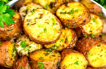Healthy Oven-Roasted Potatoes Recipe<span class="rmp-archive-results-widget "><i class=" rmp-icon rmp-icon--ratings rmp-icon--star rmp-icon--full-highlight"></i><i class=" rmp-icon rmp-icon--ratings rmp-icon--star rmp-icon--full-highlight"></i><i class=" rmp-icon rmp-icon--ratings rmp-icon--star rmp-icon--full-highlight"></i><i class=" rmp-icon rmp-icon--ratings rmp-icon--star rmp-icon--full-highlight"></i><i class=" rmp-icon rmp-icon--ratings rmp-icon--star rmp-icon--full-highlight"></i> <span>5 (5)</span></span>
