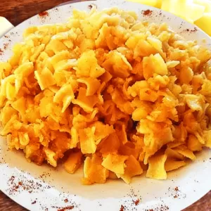 Authentic Hungarian Potato Pasta Grenadiermarsch or Krumplis Tészta